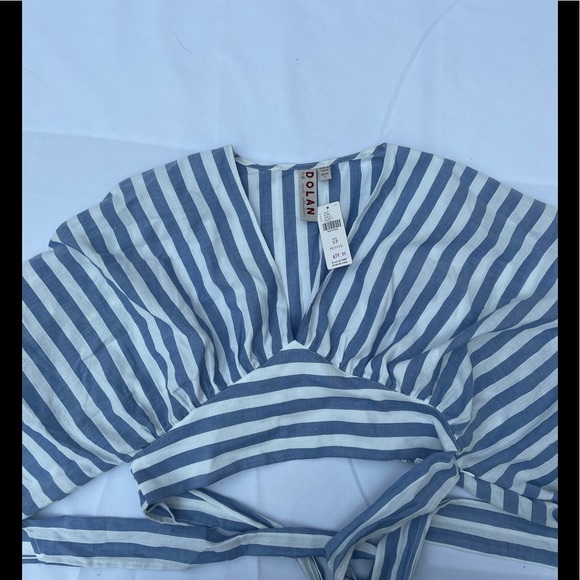 NWT 🦋 Anthropologie Dolan V-Neck Blouse - Picture 5 of 8